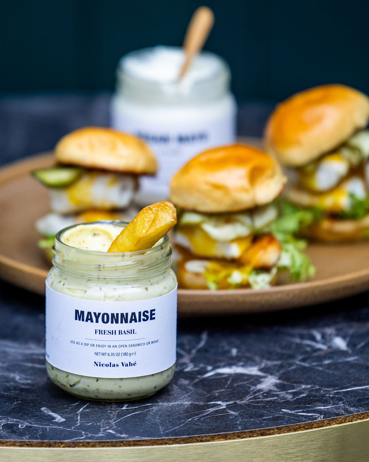Nicolas Vahé -Mayonnaise Med Basilikum