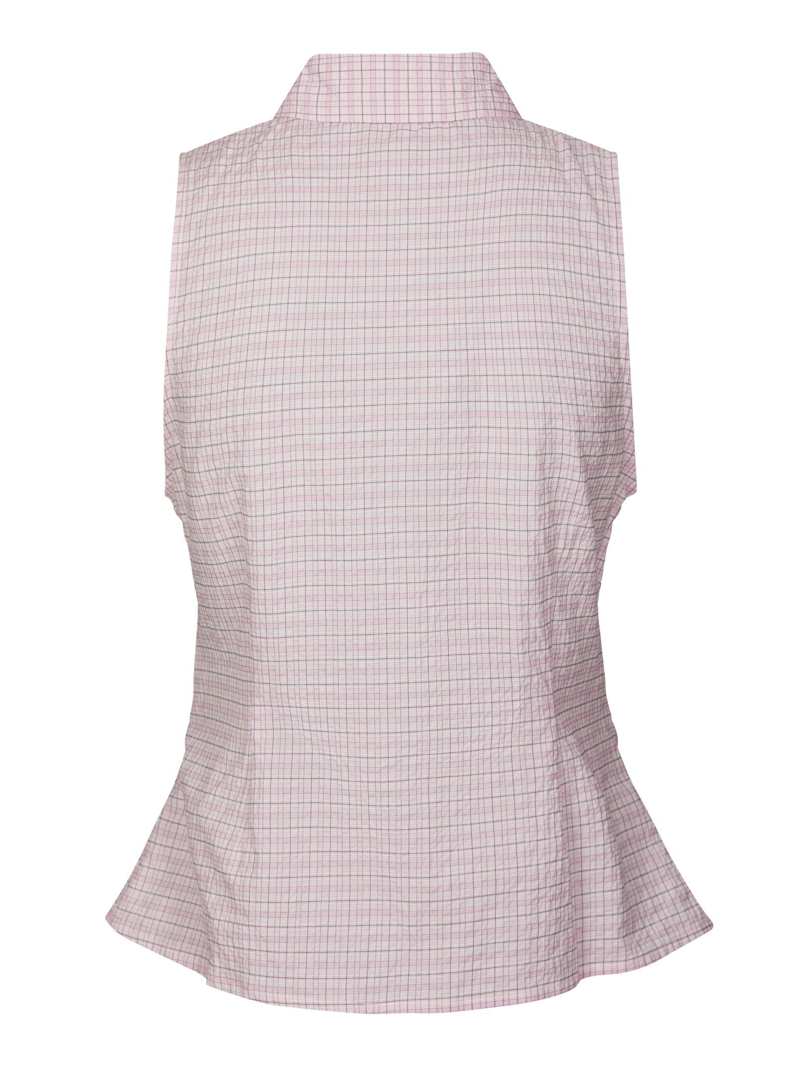Neo Noir Vest - Celst Chech Vest Top i Light Pink Check