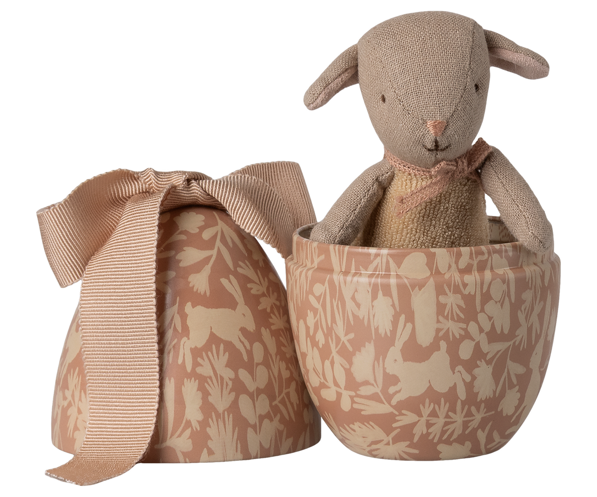 Maileg Påskeæg - Påskeæg Med Mikro Lam i Rosa