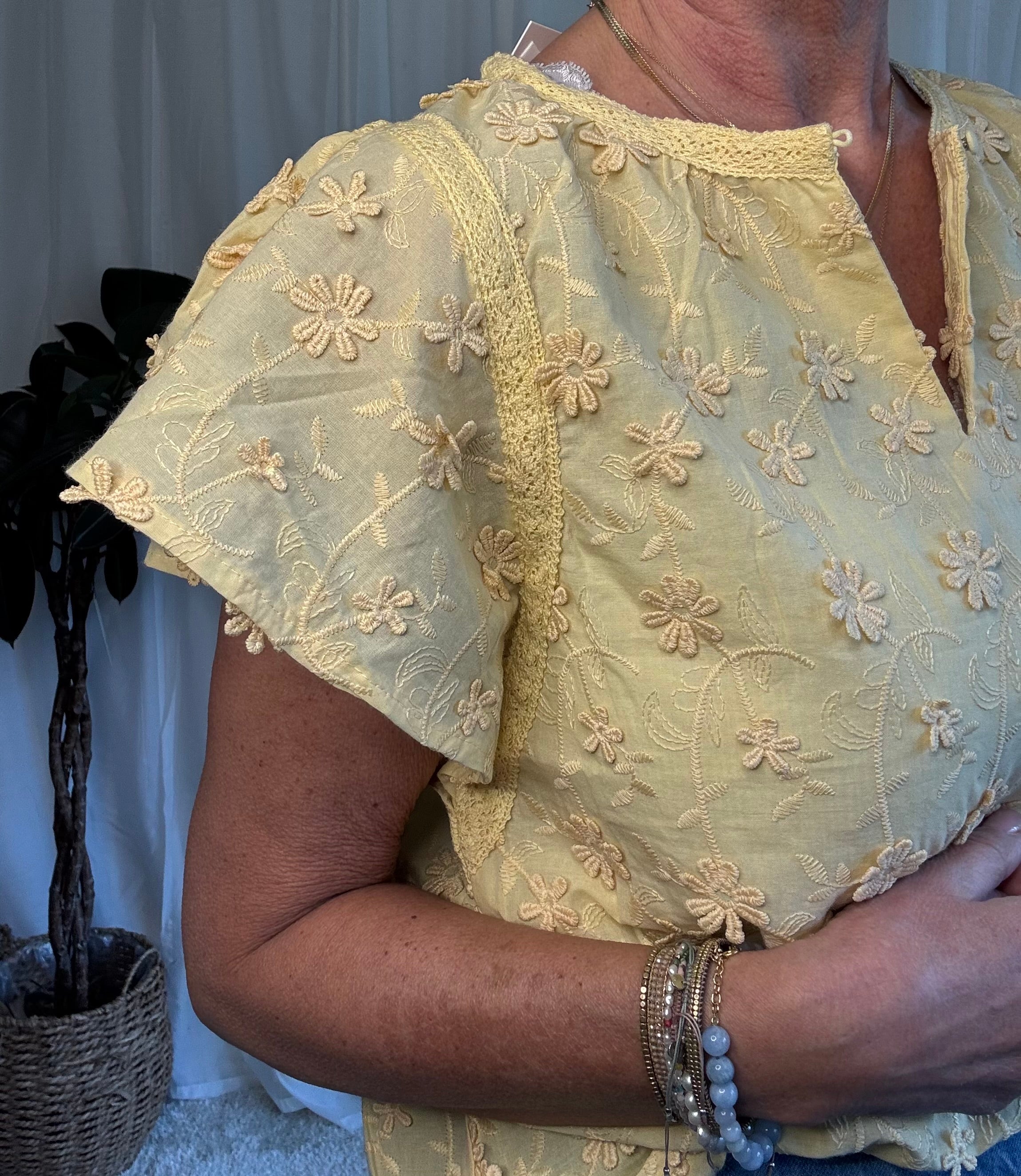 Atelier Rêve Top - IRLiane SS Top i Golden Haze