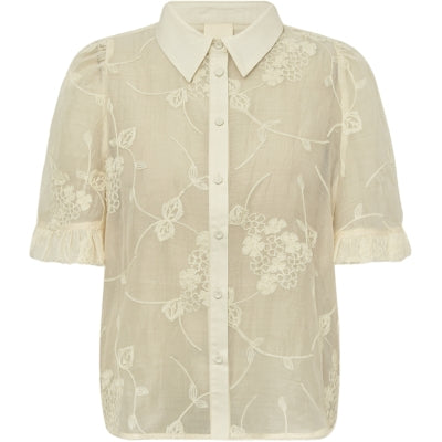 Gossia Bluse - MyraGO Bluse i Creme