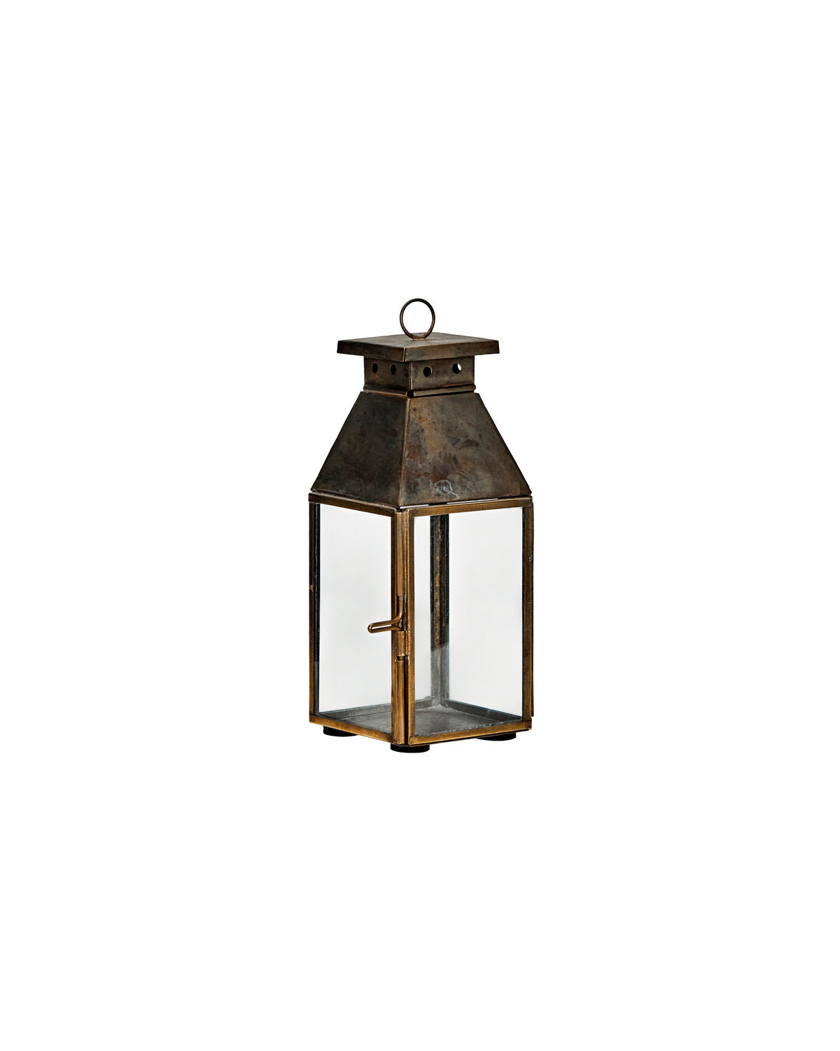 House Doctor Lanterne - Hurricane Lille Lanterne HDTilka Antik Messingfinish