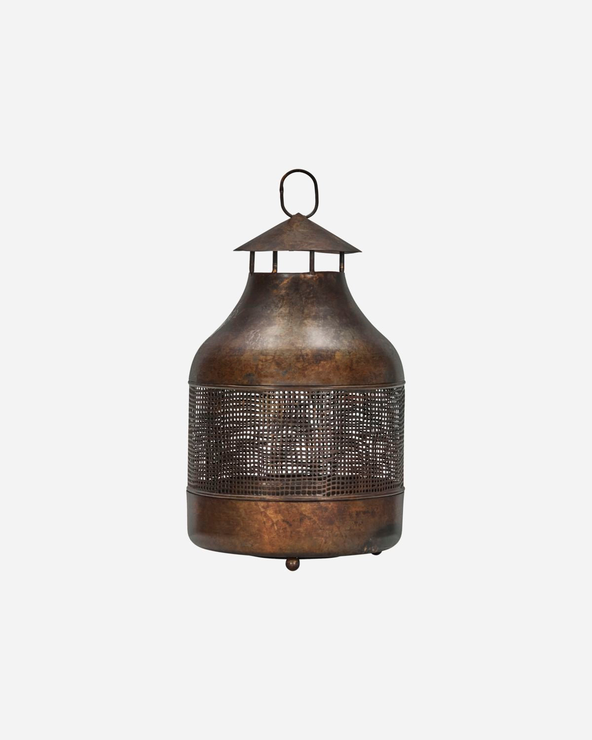 House Doctor Lanterne - Hurricane Lanterne HDNett i Antik Brun