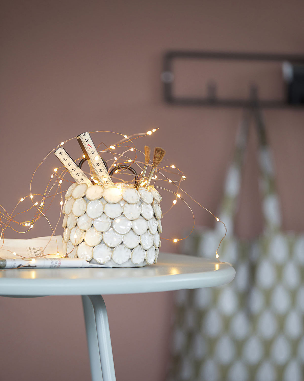 House Doctor Vase - HDDot Vase Lille i Hvid