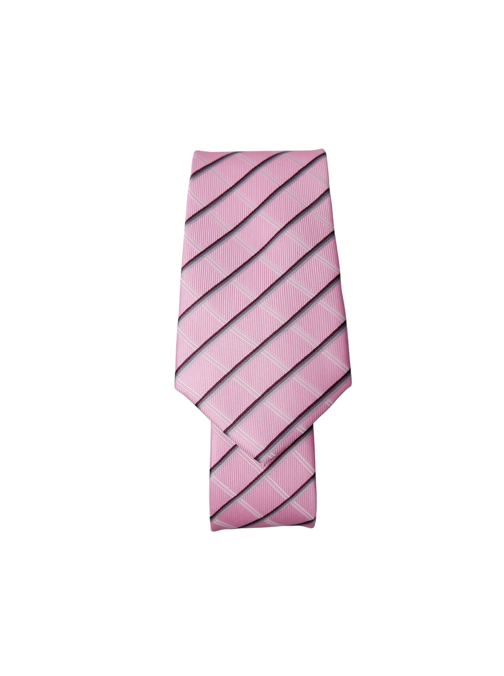 Black Colour Slips - BcLulu Slips i Pink Stripe