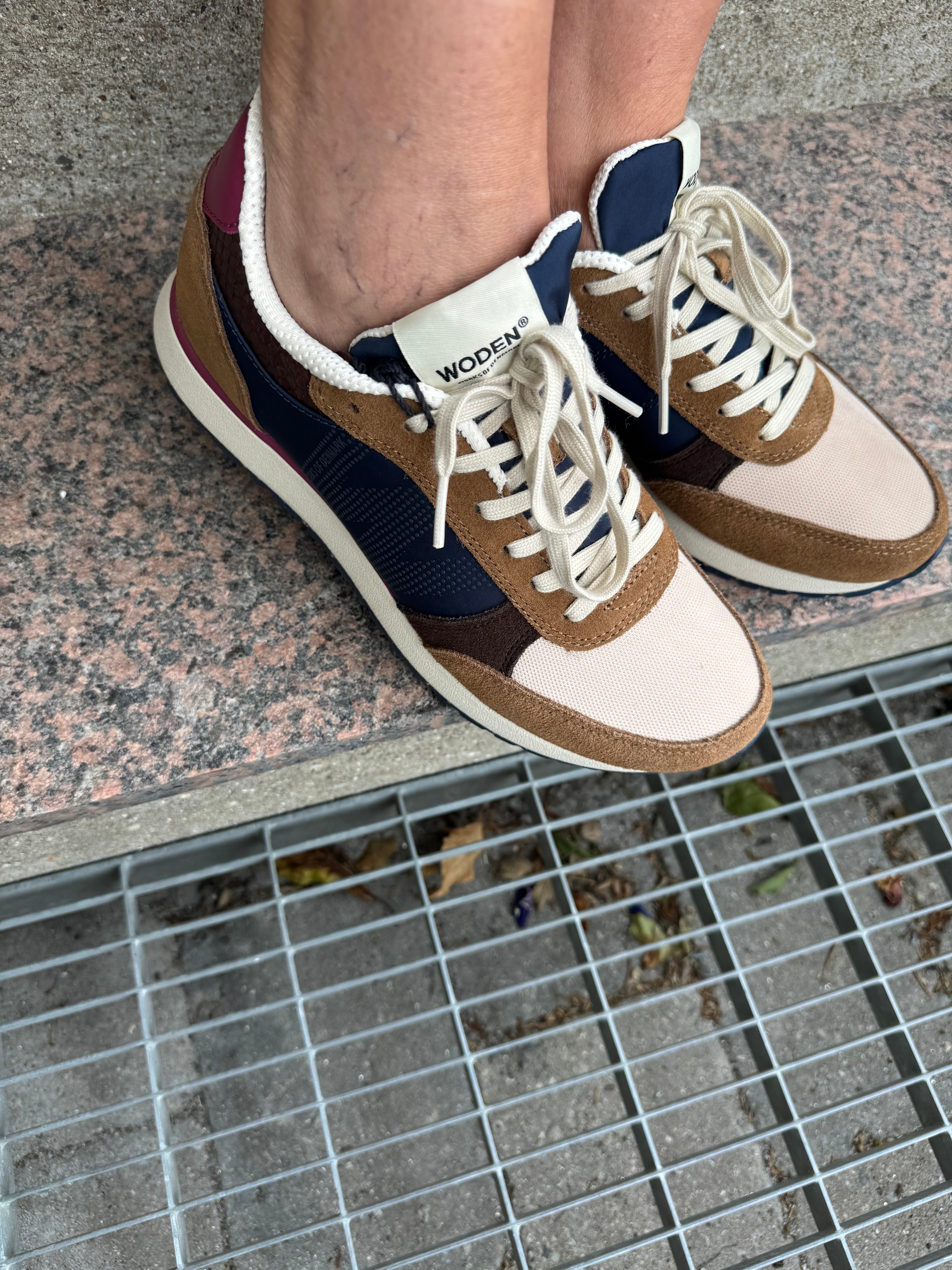 Woden Sneaker - Ronja Sneaker i Caramel Multi
