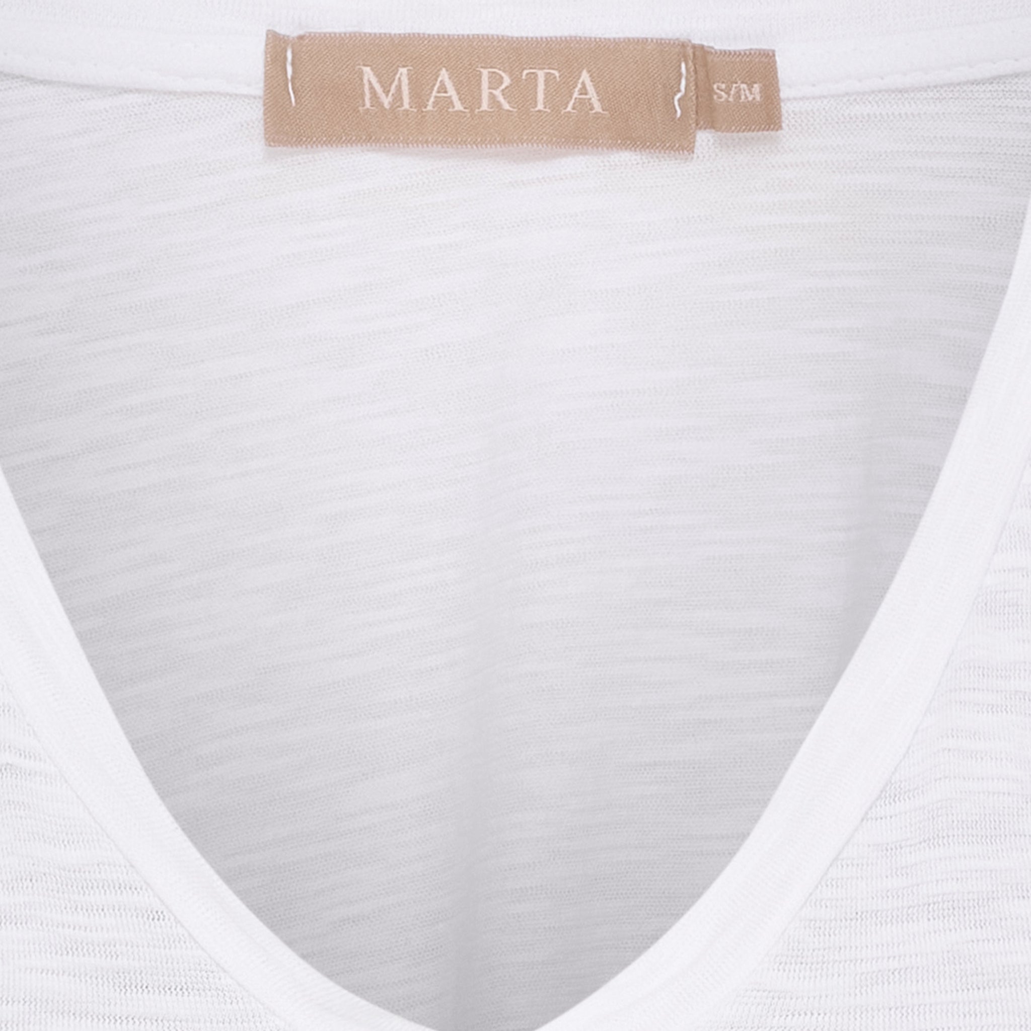 MARTA du château T-shirt - 22637 MdcMarianna T-shirt i Hvid