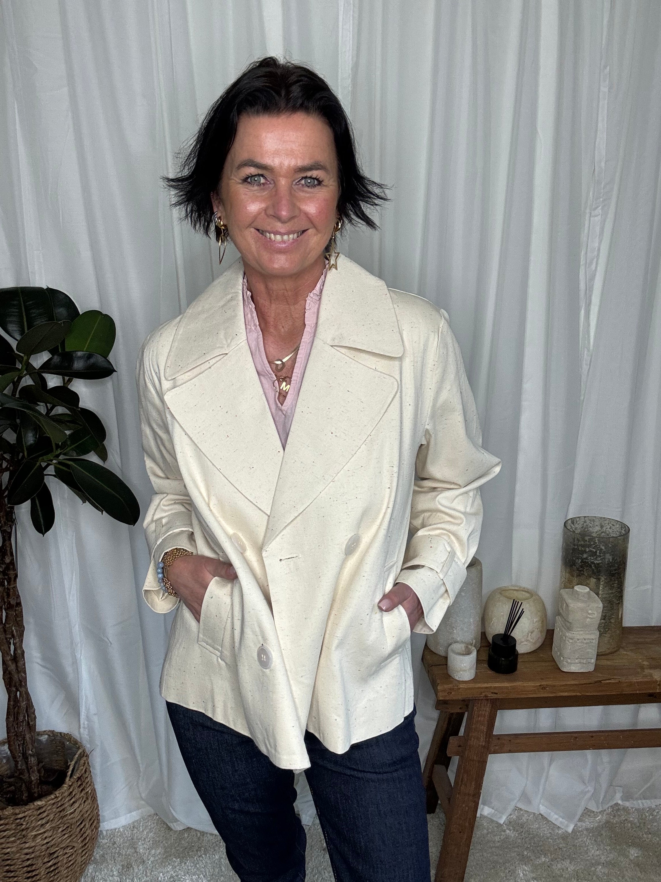 Nümph Jakke - NuSilla Jakke i Pristine