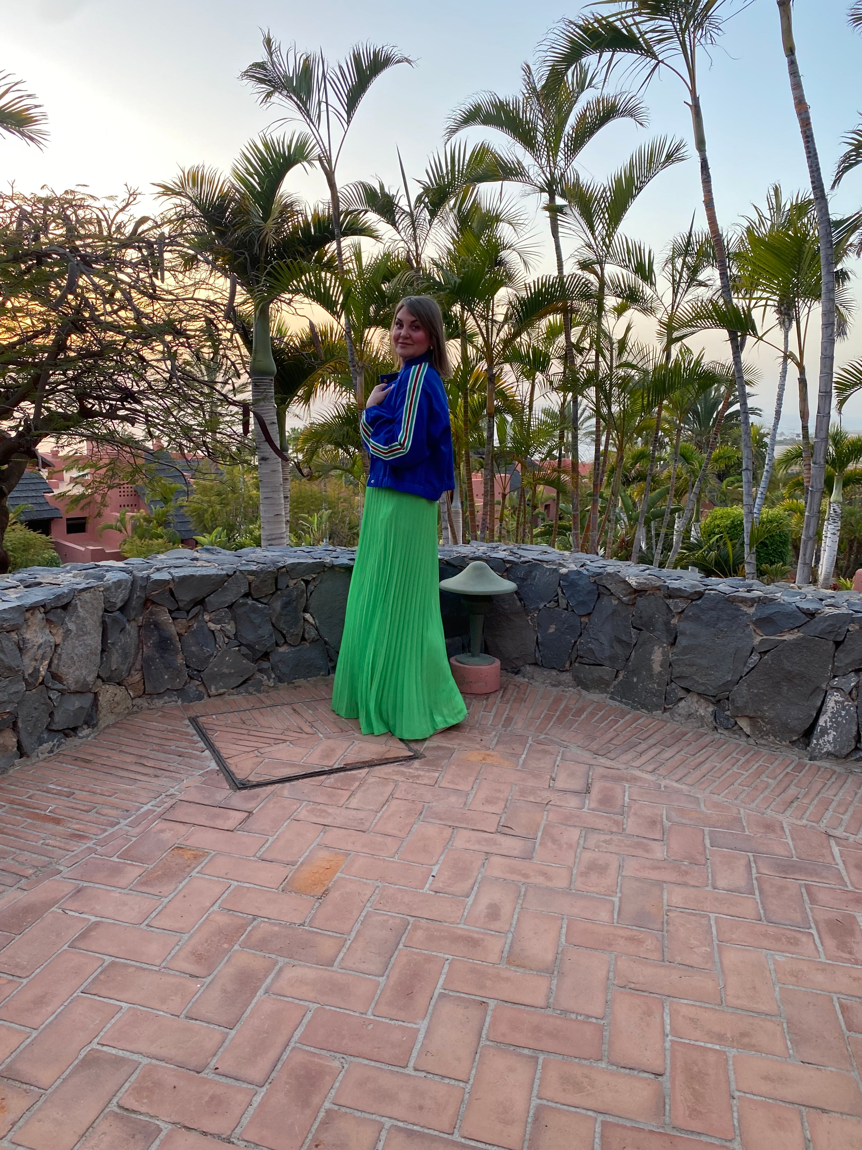 Nümph Nederdel - NuParisa Lang Nederdel i Classic Green