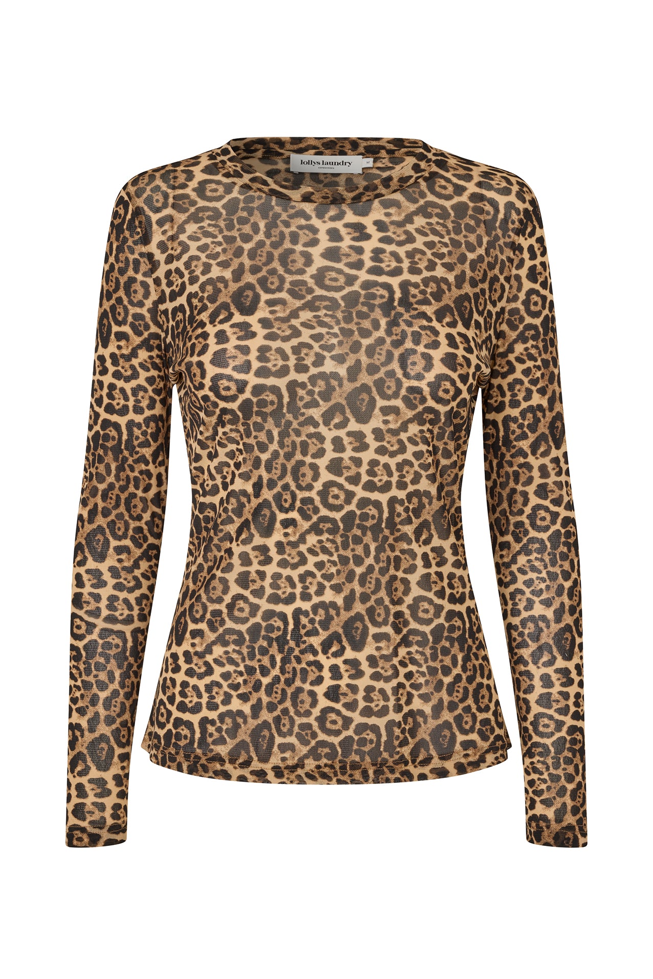 Lollys Laundry Bluse - IrieLL Mesh Bluse i Leopard