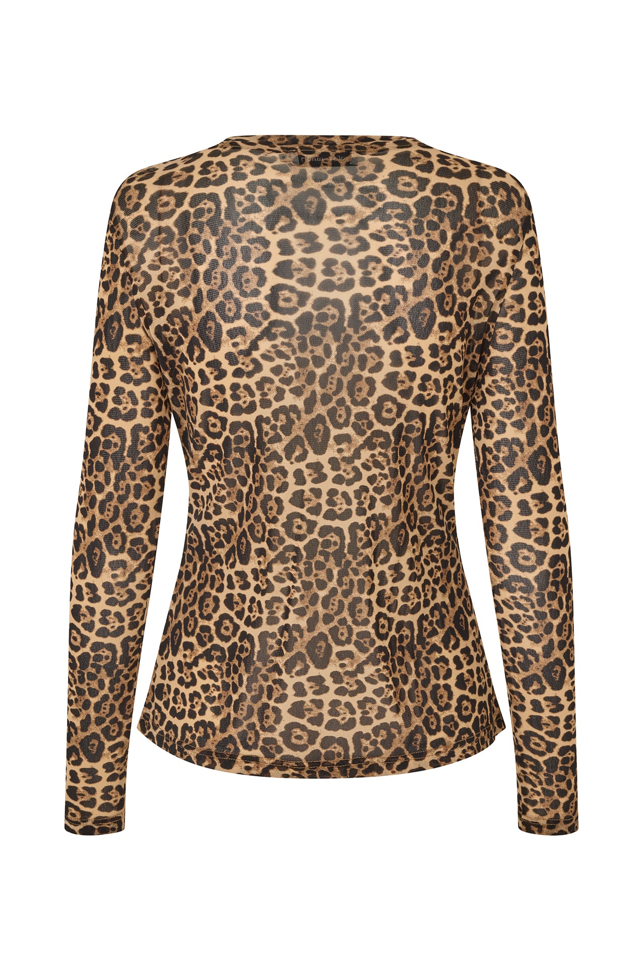 Lollys Laundry Bluse - IrieLL Mesh Bluse i Leopard