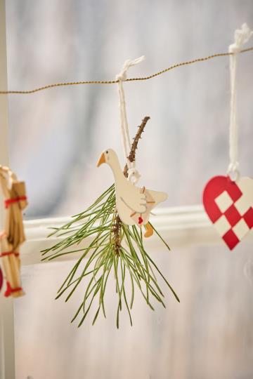 IB Laursen Julepynt - Julegæs Pynt 4 Slags