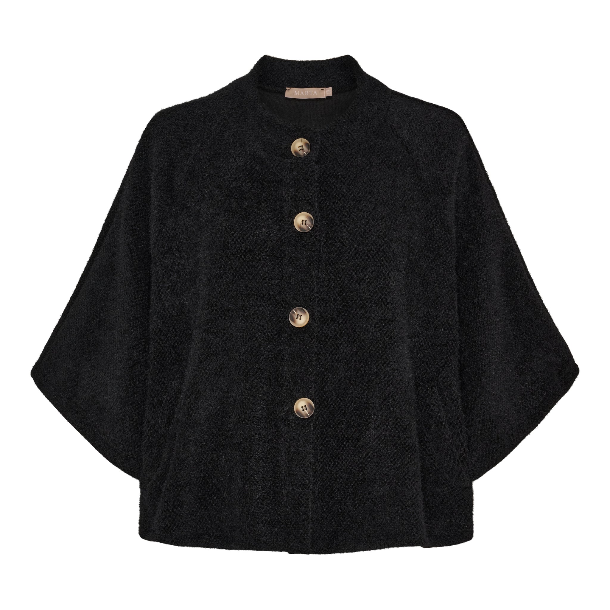 MARTA du château Cardigan - 248370 MdcThunder Strik Cardigan i Sort