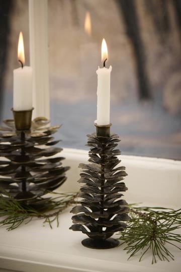 IB Laursen Lysestage - Lys Koglestage til 1,3cm Lys