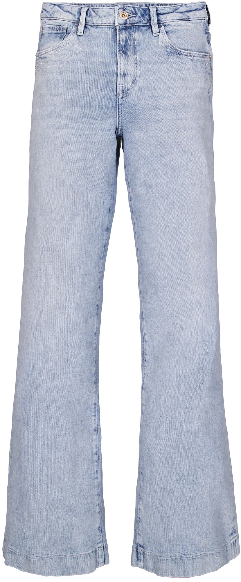 Garcia Jeans - Celia Wide Fit Jeans med Glas Similisten i Light Used