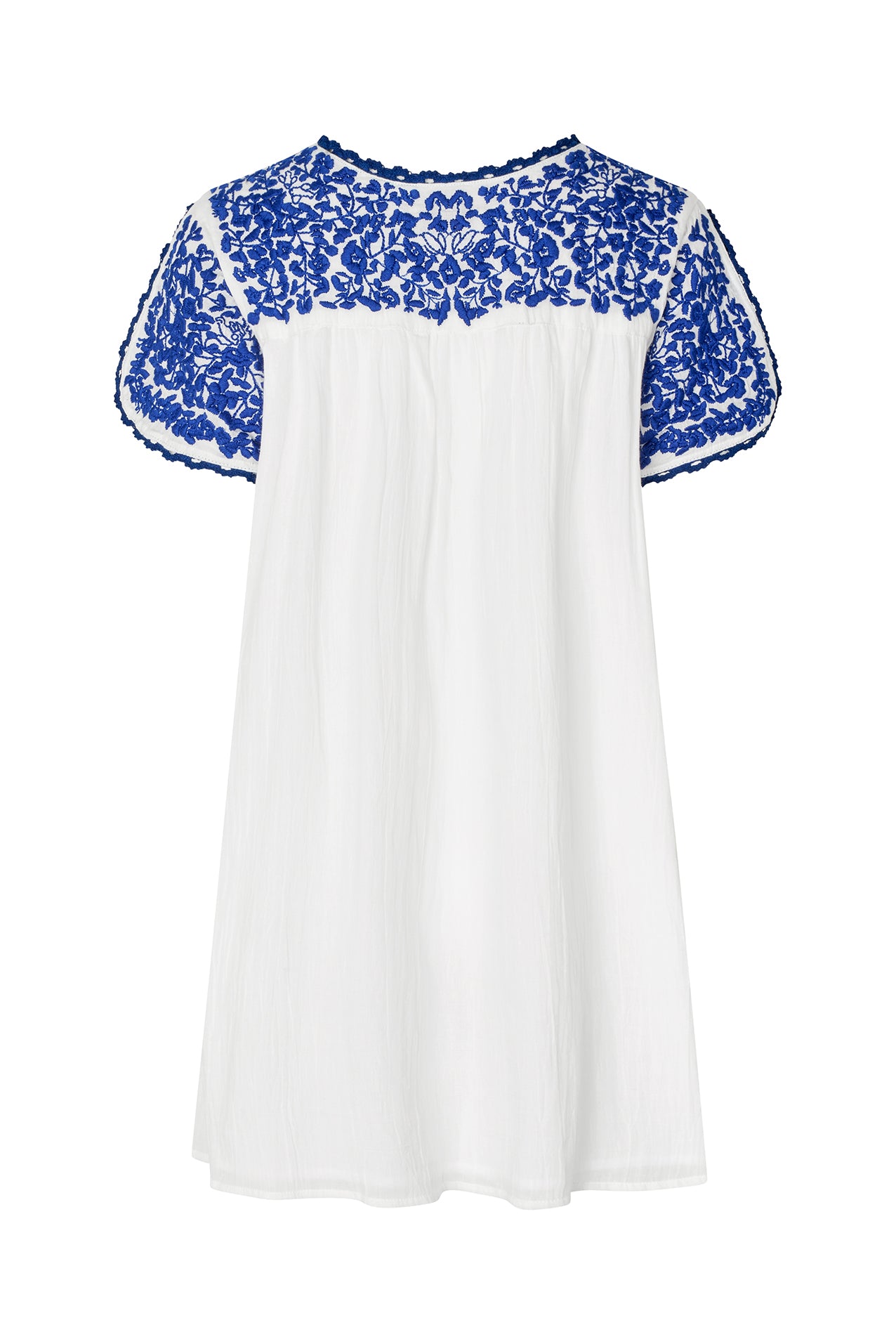 Lollys Laundry Kjole - YugidaLL Kort Kjole SS i Creme