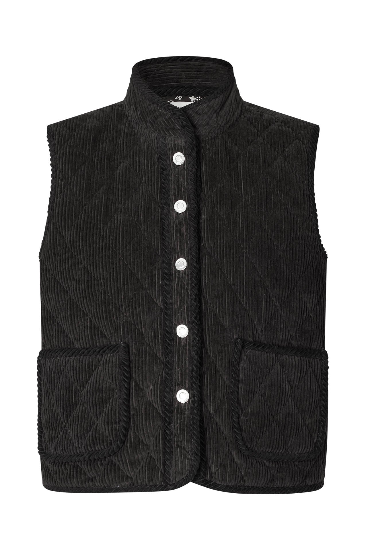 Lollys Laundry Vest - CairoLL Vest i Dark Mocca
