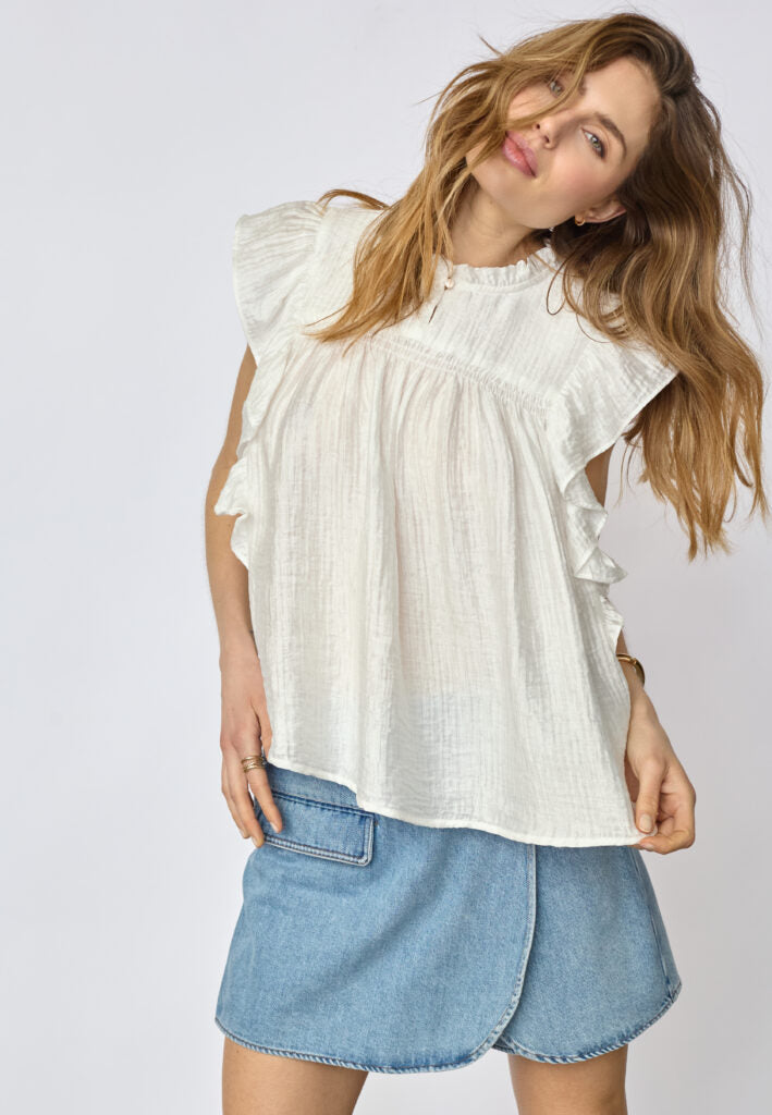Co´Couture Top - TassyCC Top i White