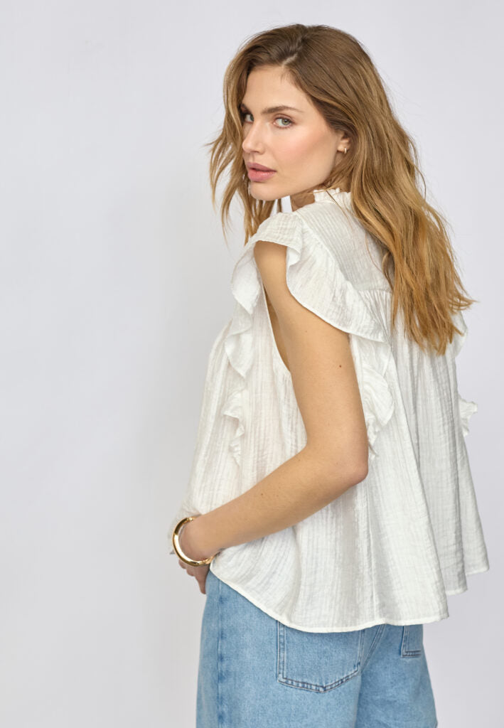 Co´Couture Top - TassyCC Top i White
