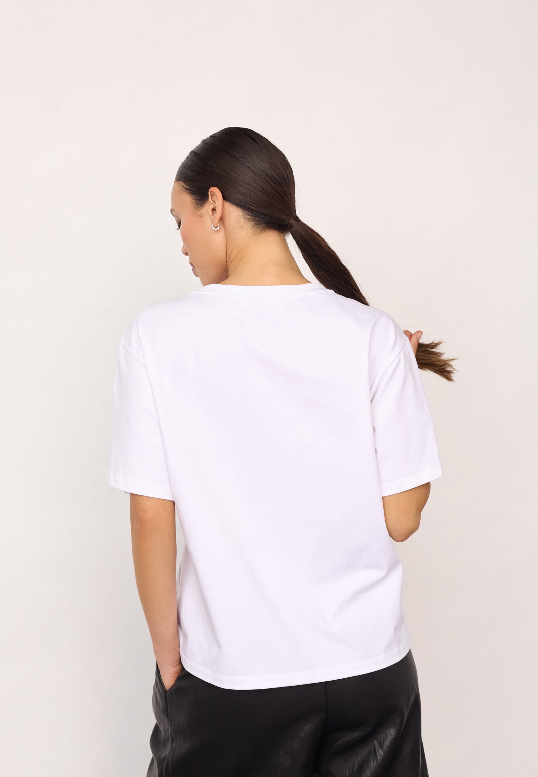 Co'Couture T-shirt - LipCC Coco Box T-shirt i Hvid