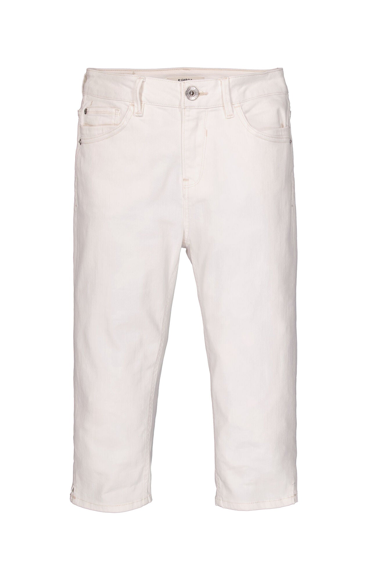 Garcia Jeans - Celia Capri bukser i Hvid