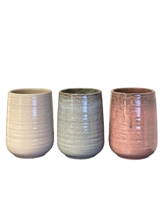 B-Green Interiør Vaser - Feline Vaser i Rose Mix Ø: 13cm