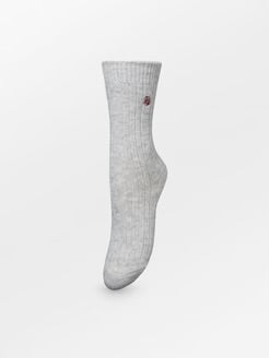 Beck Søndergaard Strømper - Rose Wola Strømper i Light Grey Melange