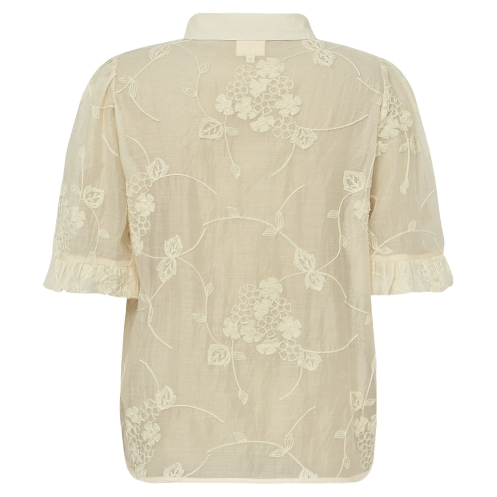 Gossia Bluse - MyraGO Bluse i Creme