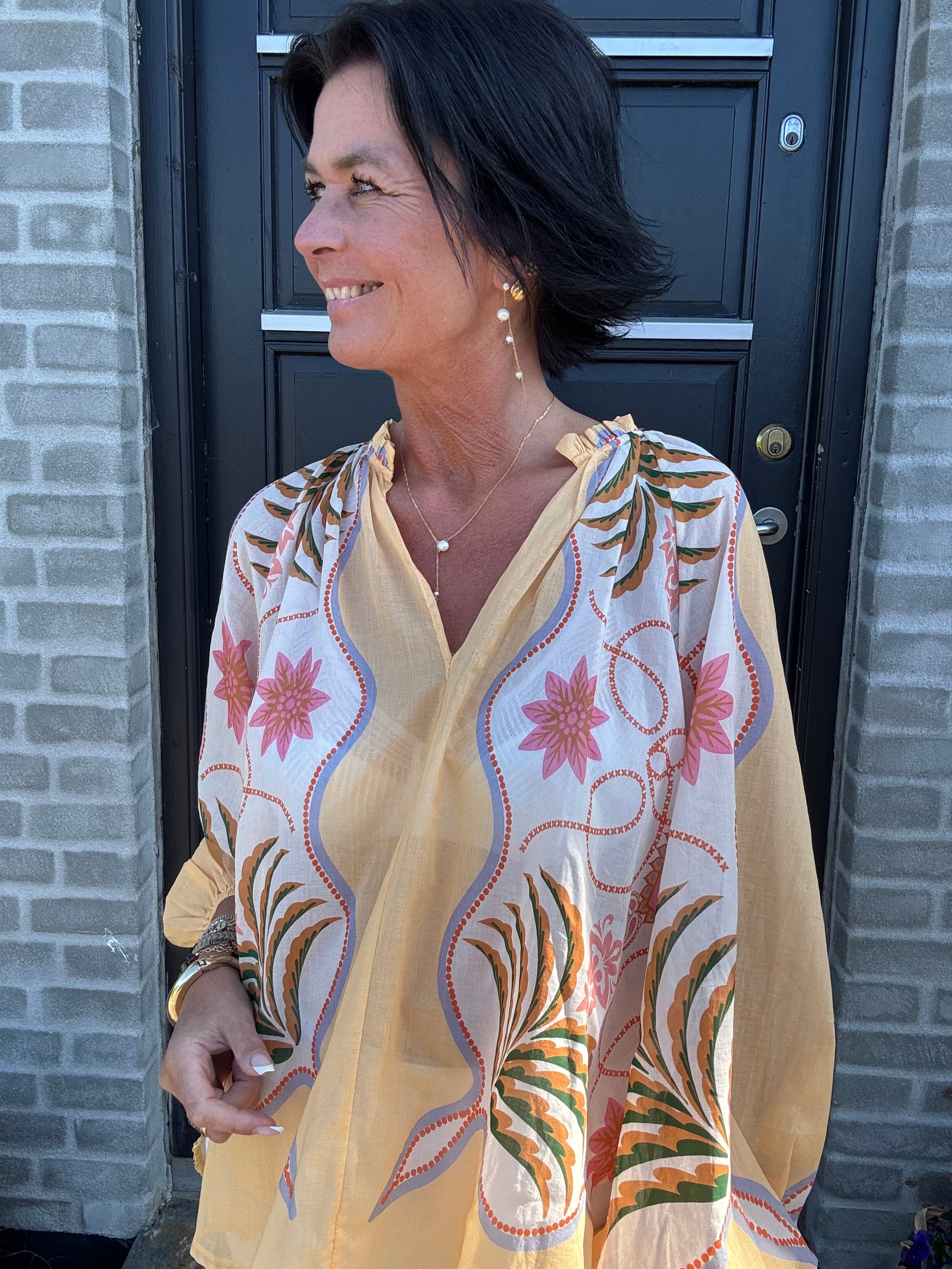 Black Colour Bluse - BcMagnolia Bluse i Butter Yellow