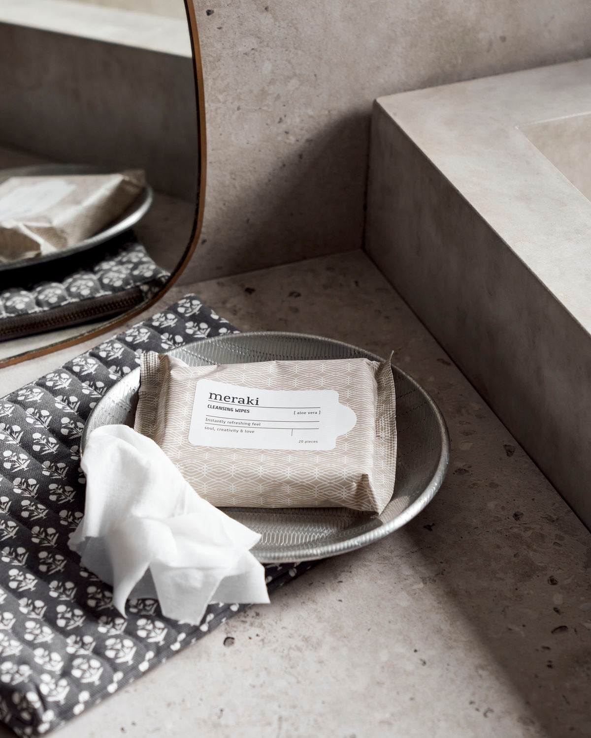 Meraki - Rense Servietter Med Aloe Vera