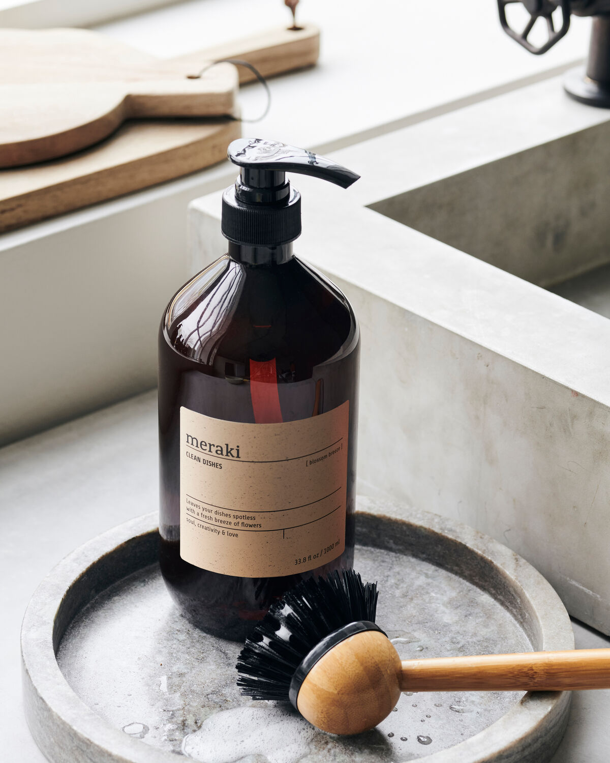 Meraki opvaskemiddel - Opvaskemiddel Stor Blossom Breeze, 1000ml