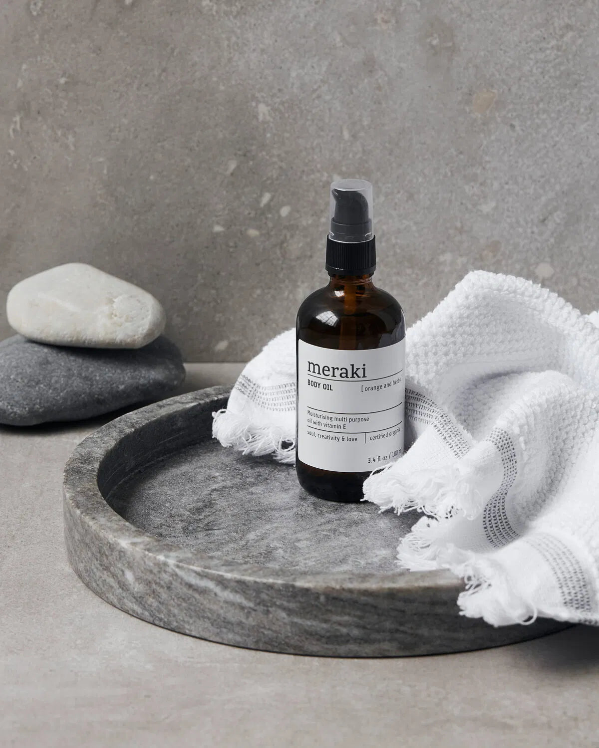 Meraki Body Olie - Body Olie Med Orange & Herbs