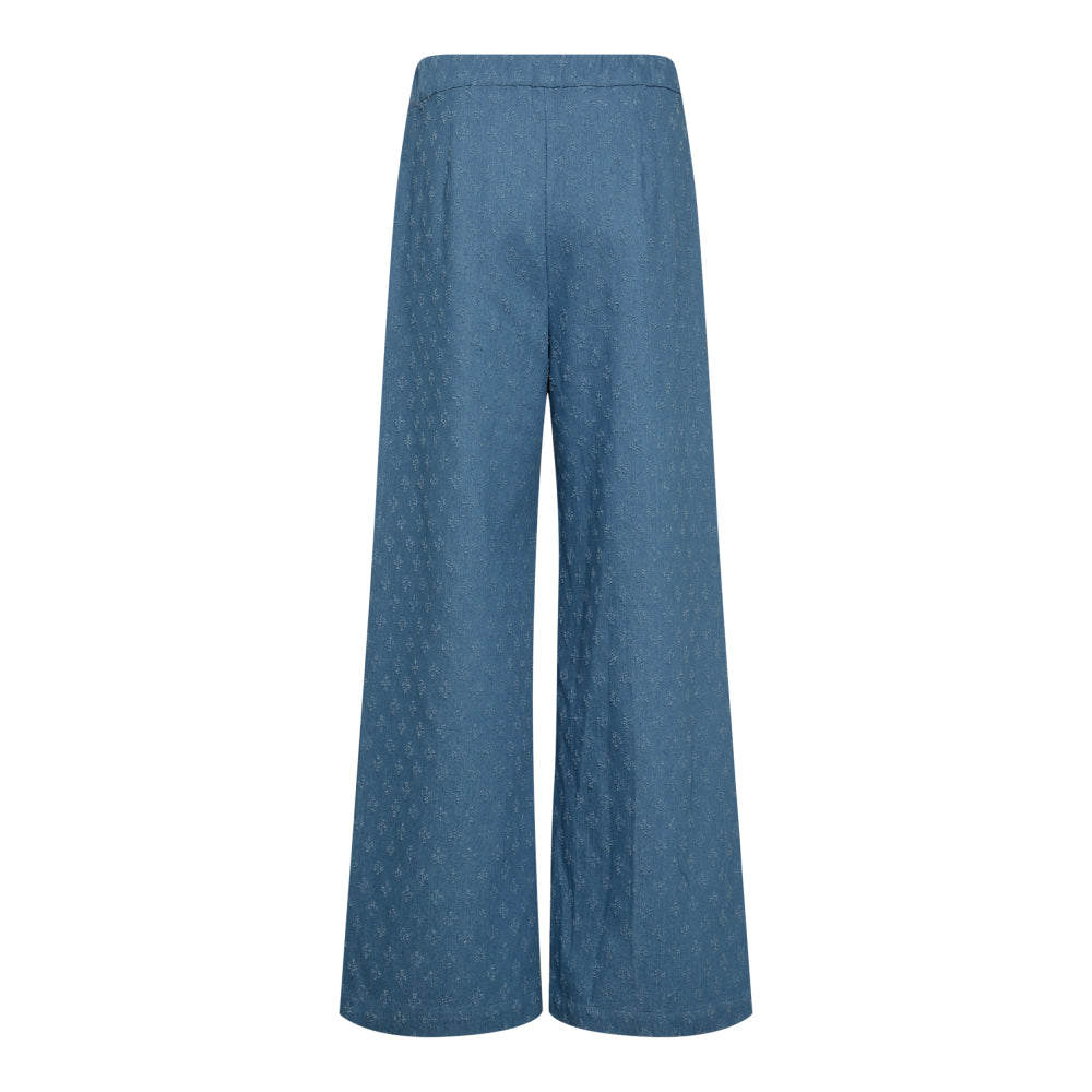 Co´Couture Bukser - PrismCC Wide Bukser i Denim Blue