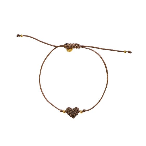 Stine A Armbånd - 3236 Love Armbånd i Mocha