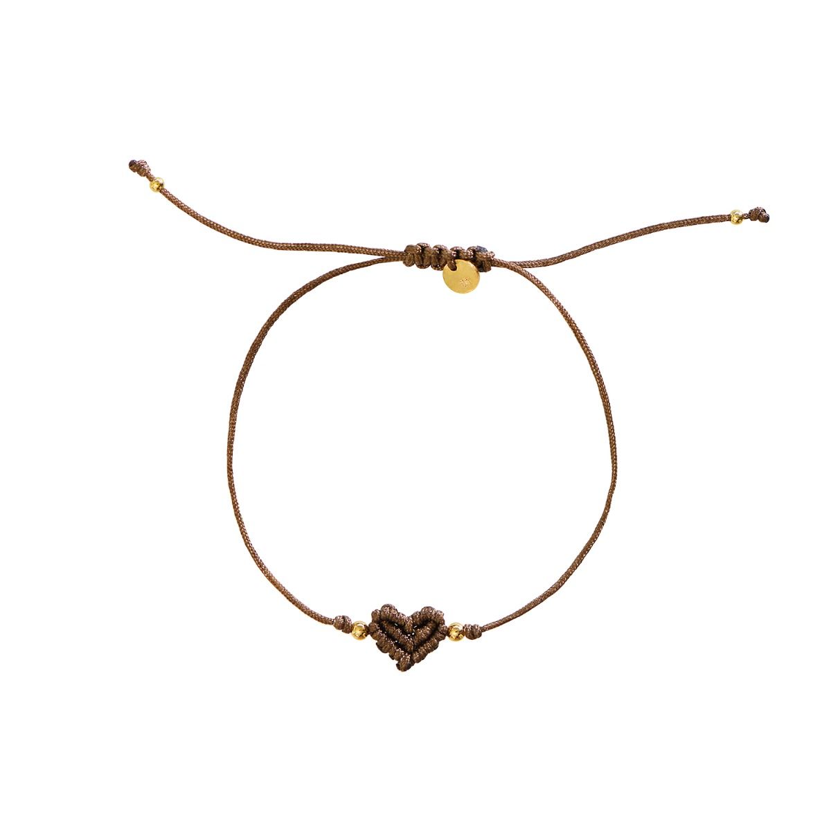 Stine A Armbånd - 3236 Love Armbånd i Mocha
