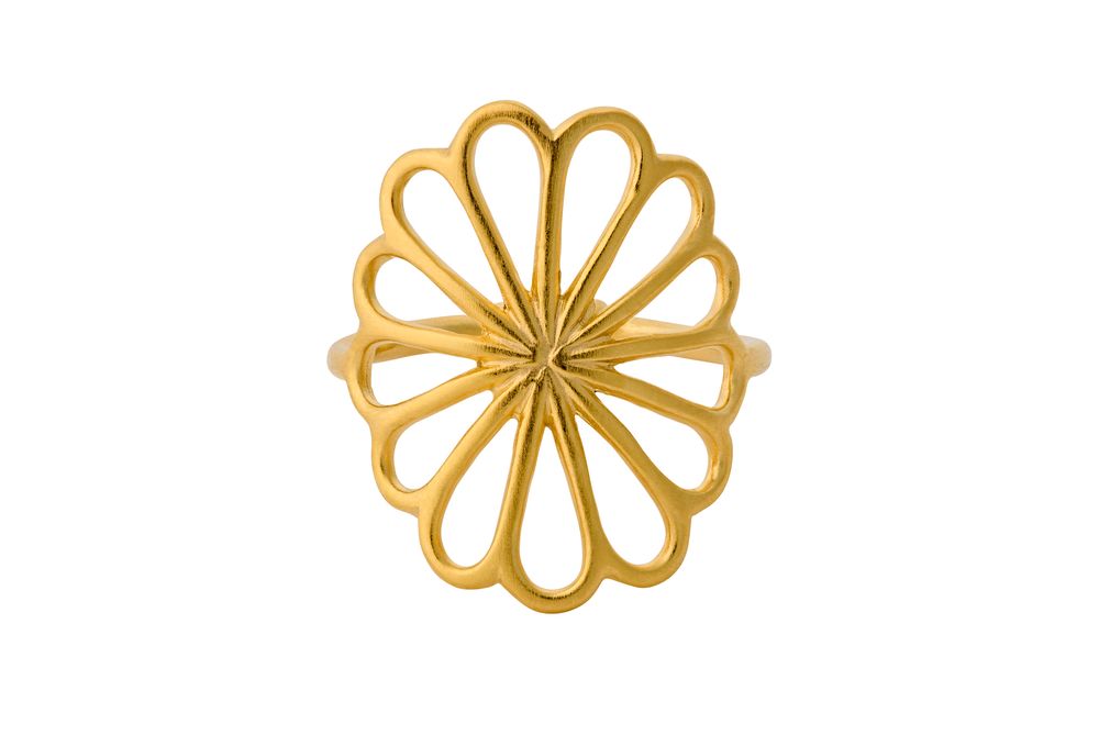 Pernille Corydon Fingerring - Stor Bellis Ring