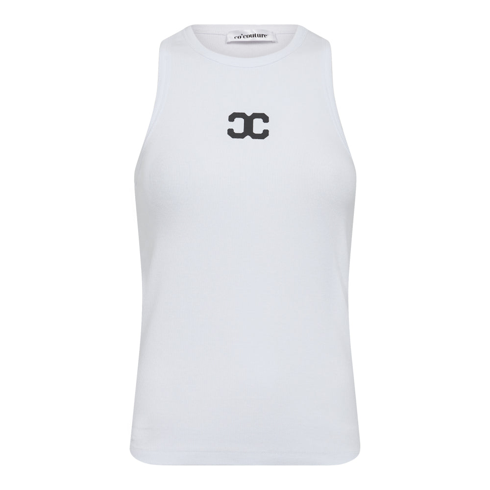 Co´Couture Top - SaharaCC Tank Top i Hvid