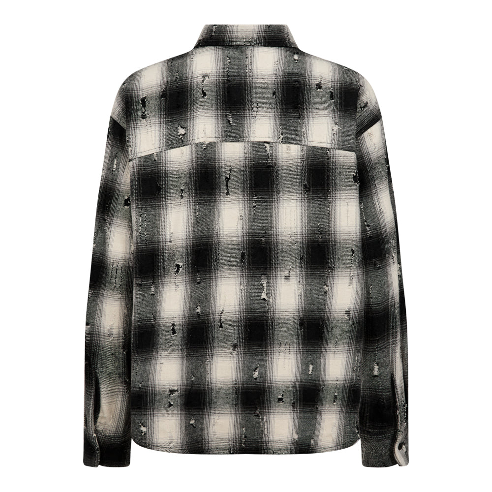 Co´Couture Skjorte - MobyCC Chech Skjorte i Sort