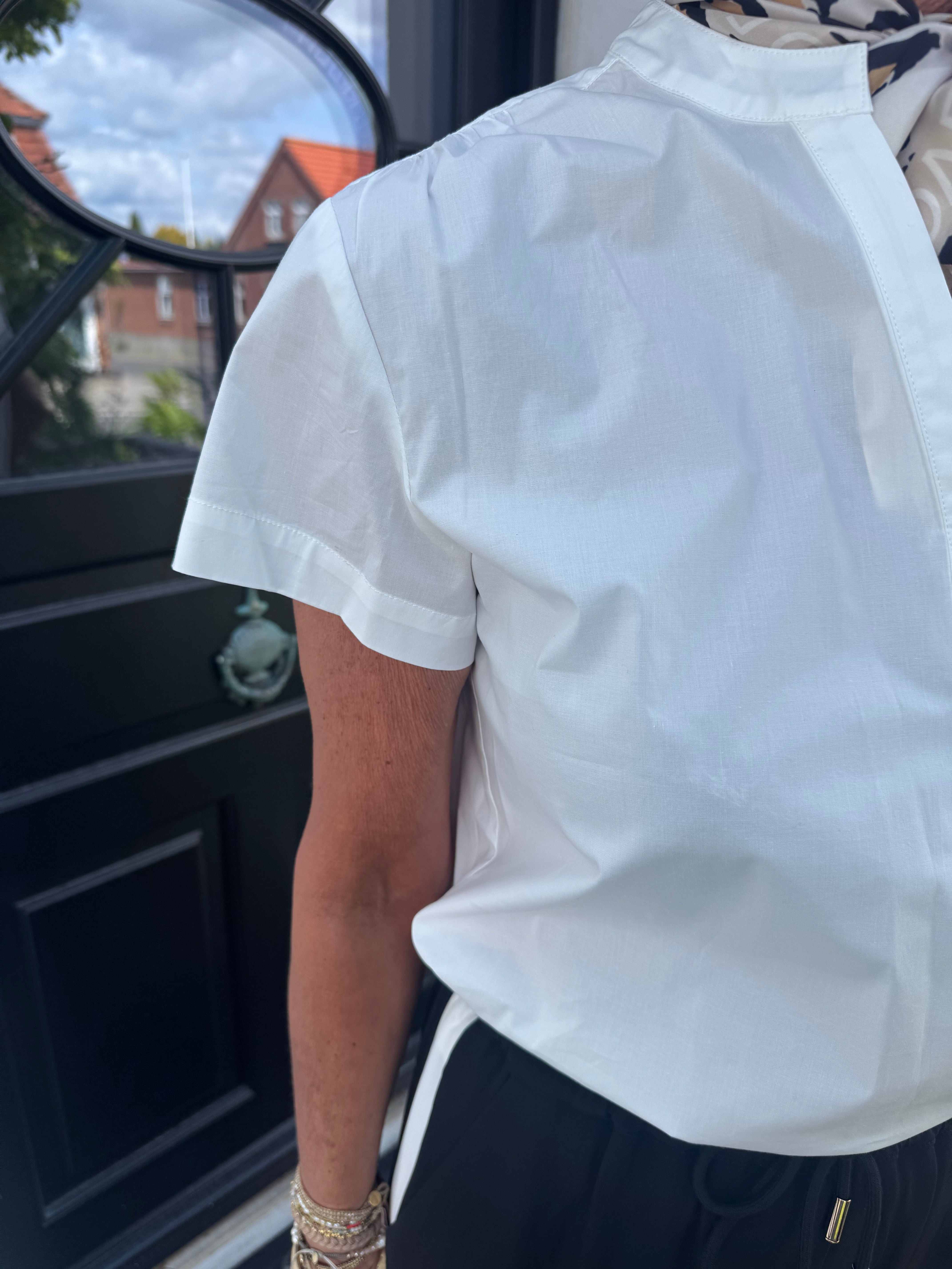 PBO Bluse - PBOKila Bluse i Star White