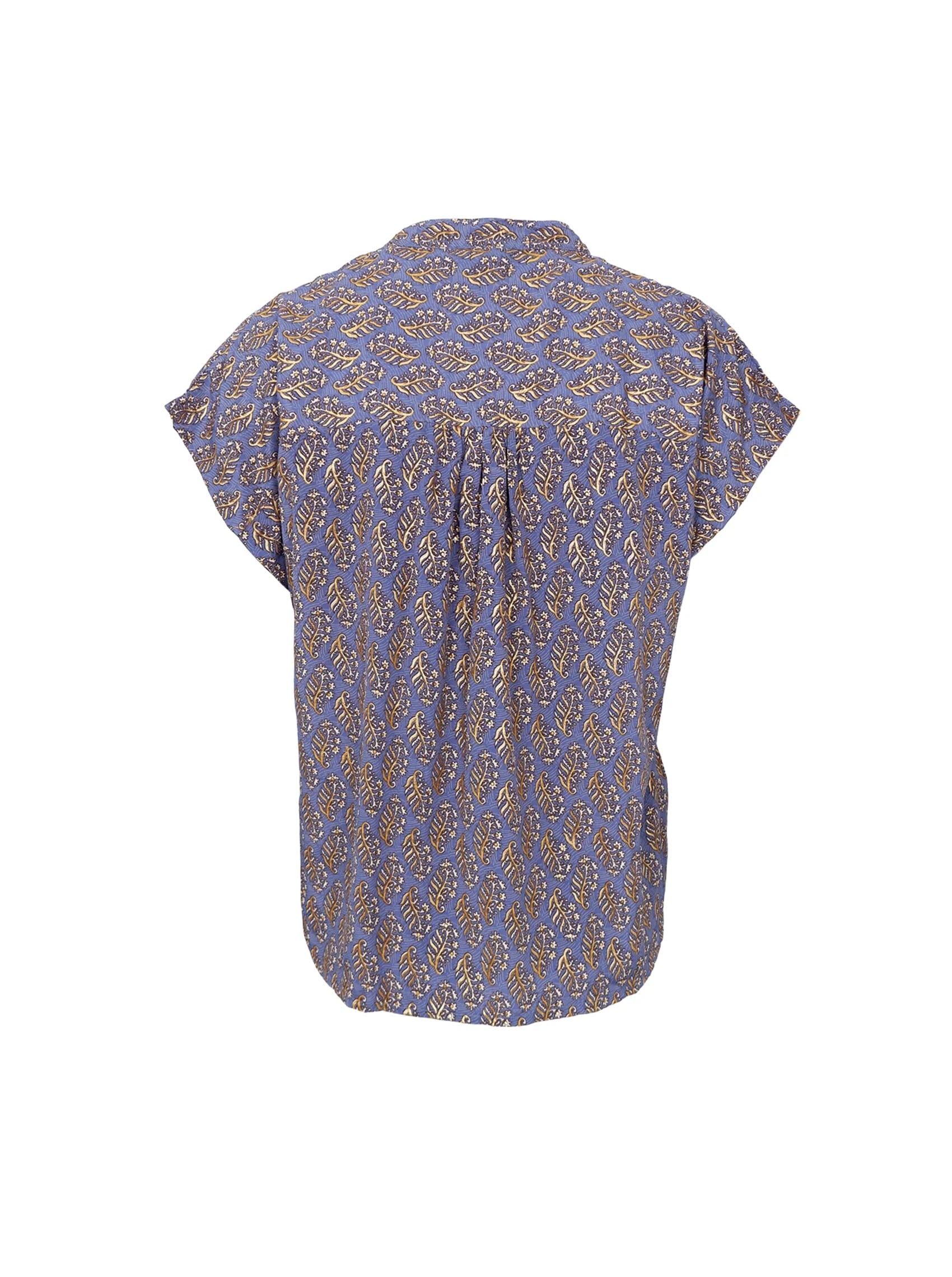 Black Colour Top - BcLuna Andrea S/S Top i Blue Mist