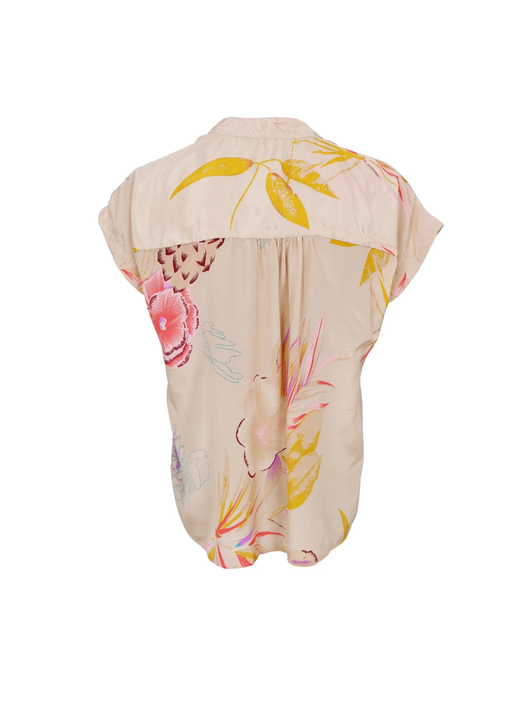Black Colour Bluse - BcLuna Andrea SS Bluse i Poppy Rose