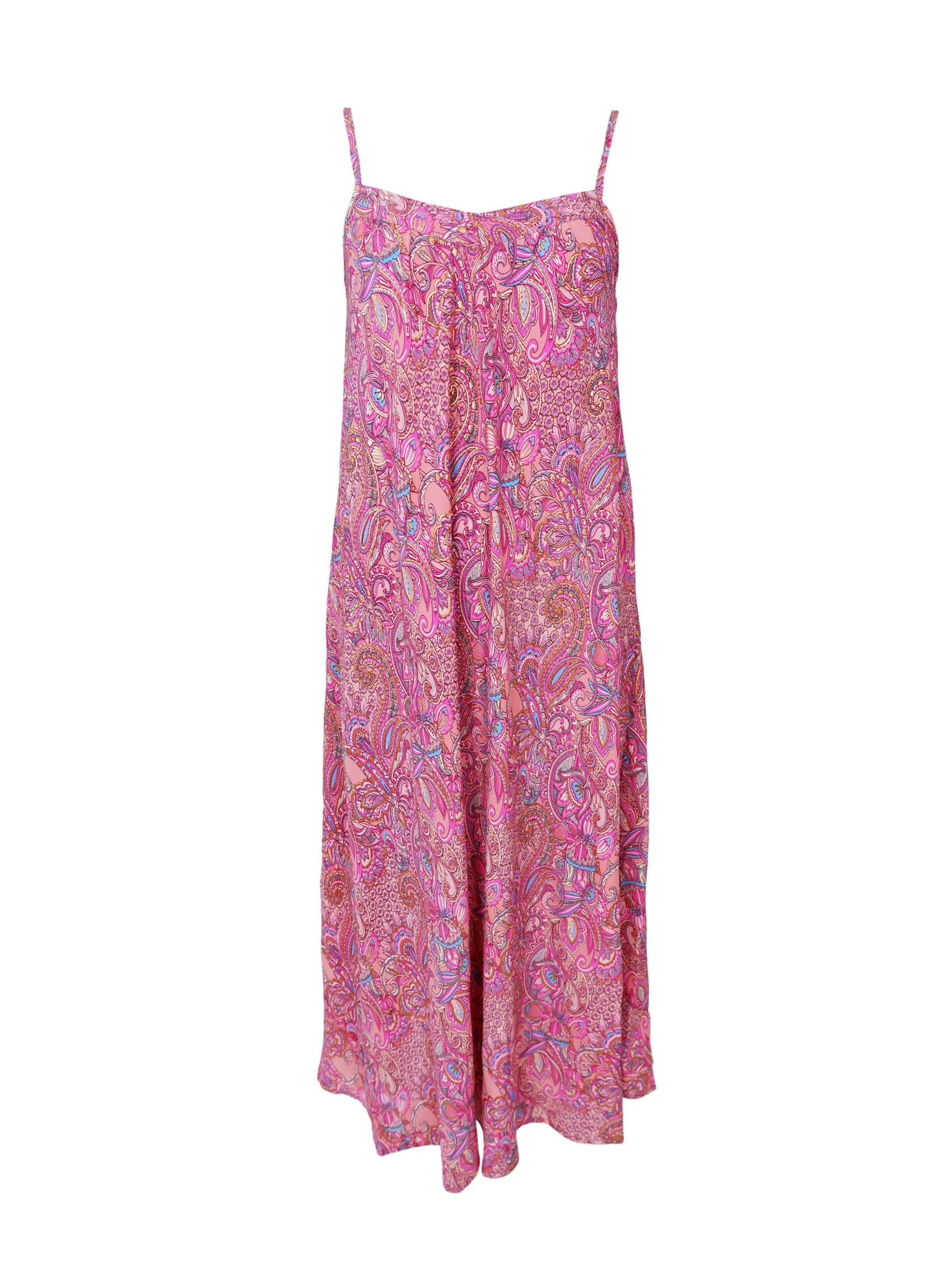 Black Colour Kjole - BcLuna Vea Strop Kjole i Pink Vibe