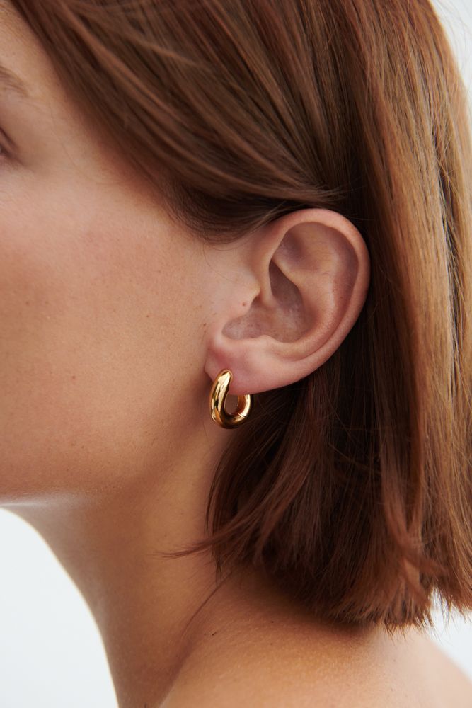 Pernille Corydon Øreringe - Flowing Stream Øreringe