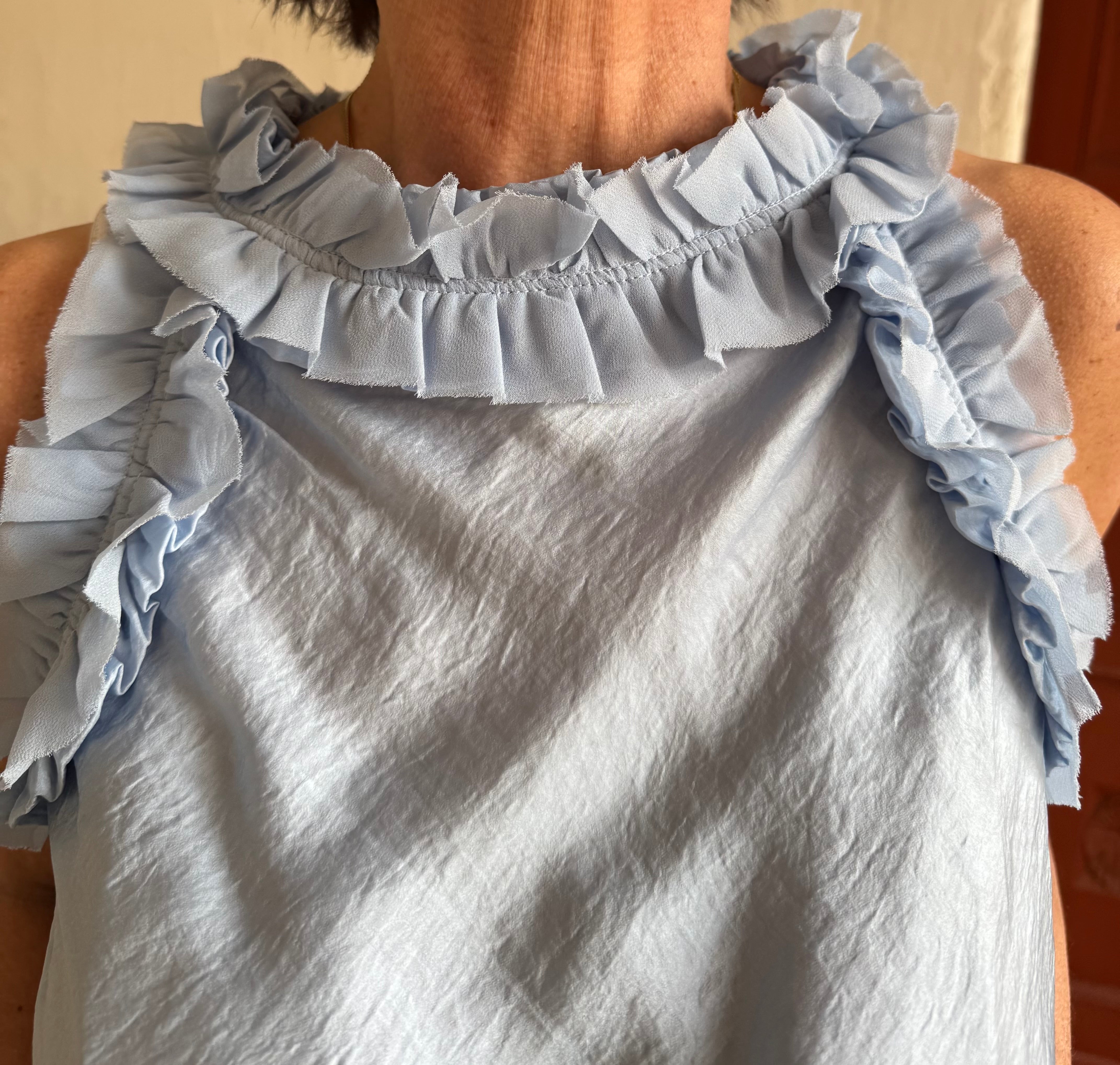 Gossia Top - AnnamieGO Top i Light Blue