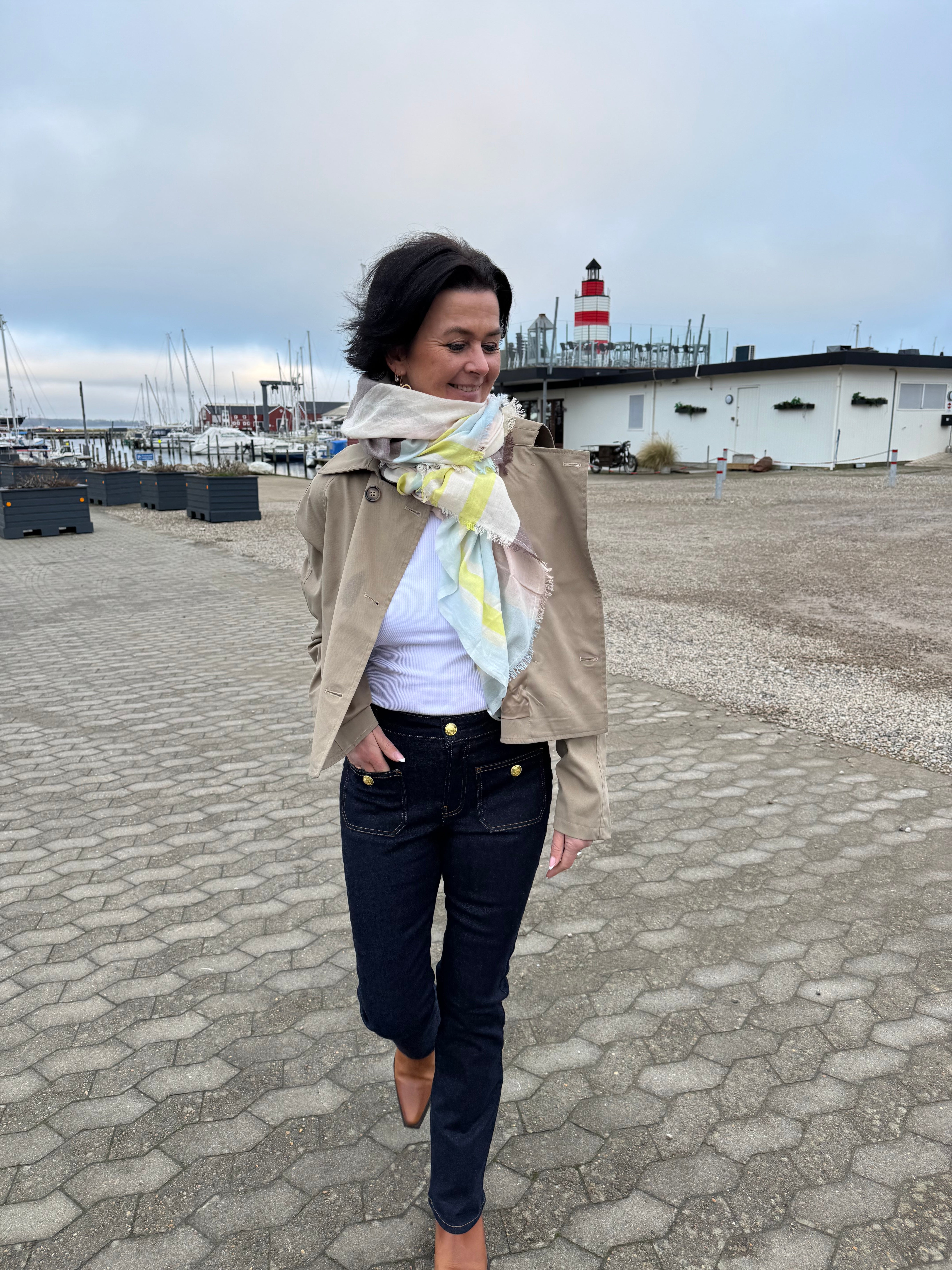 Coster Copenhagen Jakke - CC Heart Alicia Kort Trenchcoat