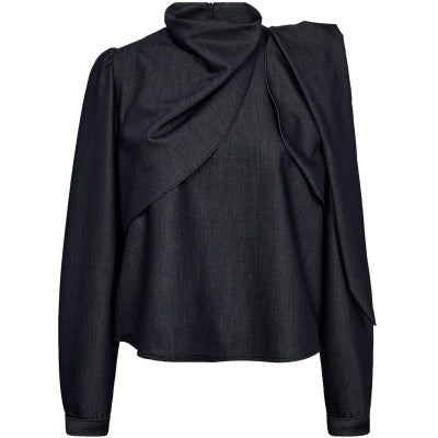 Gossia Bluse - AnissaGO Bluse i Dark Blue