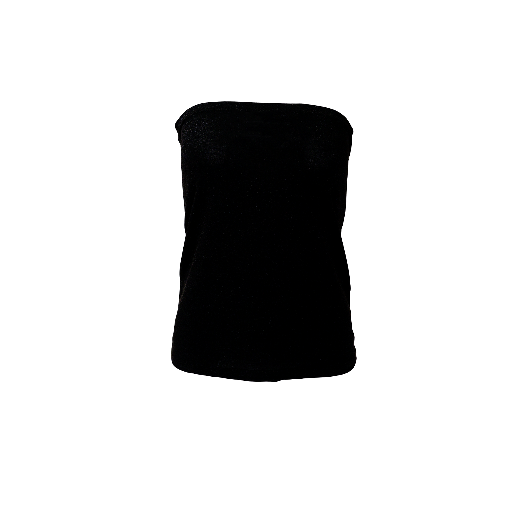 Black Colour - BcFaye Tubetop i Sort