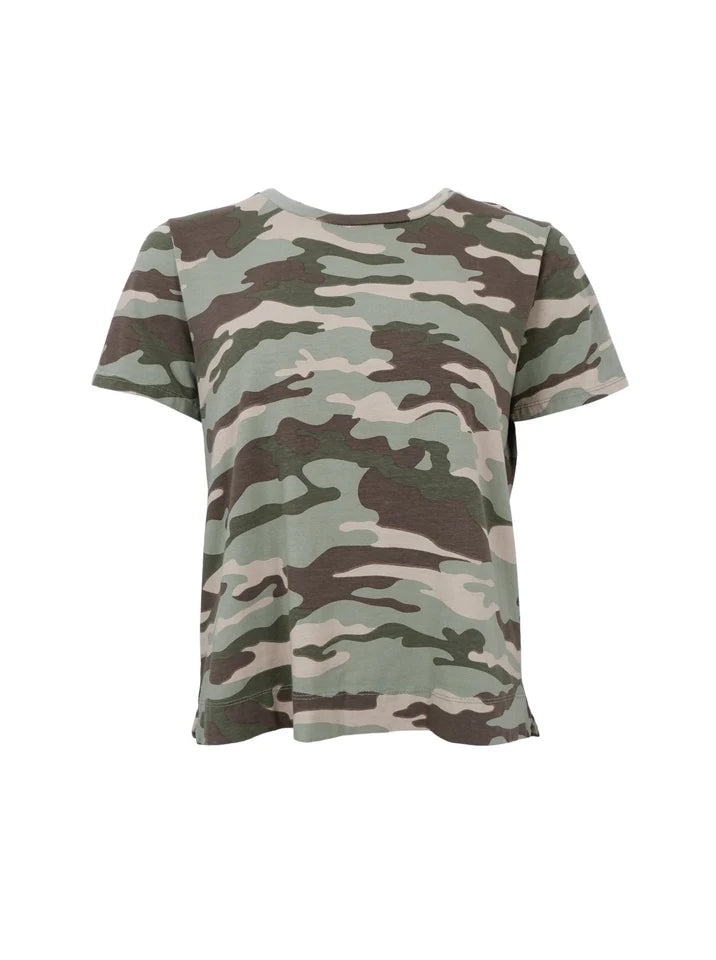 Black Colour T-shirt - BcZelda T-shirt i Camouflage
