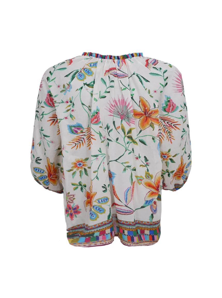 Black Colour Bluse - BcArt Bluse i Warm Orange