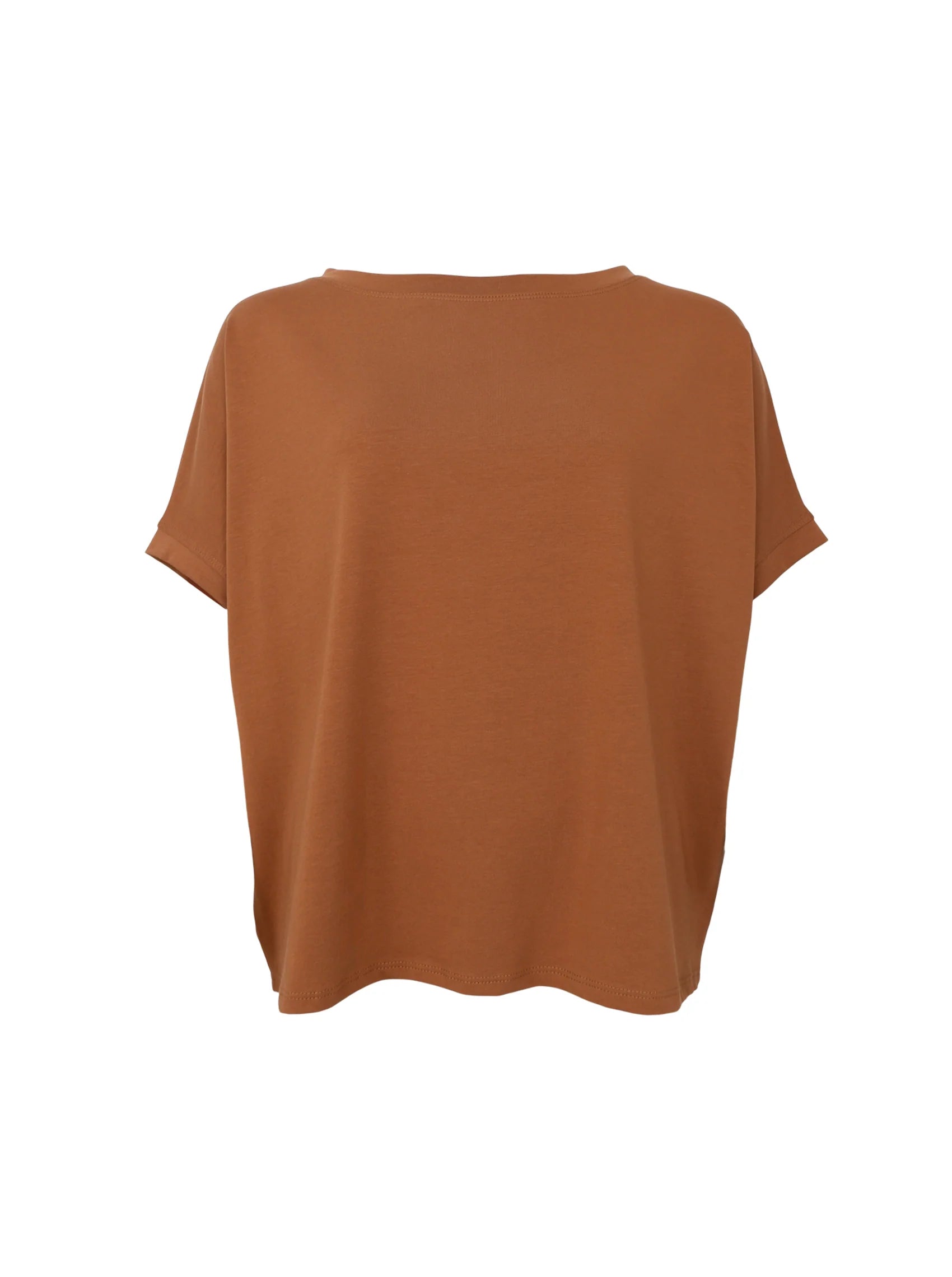 Black Colour T-shirt - BcMay SS T-shirt i Tobacco